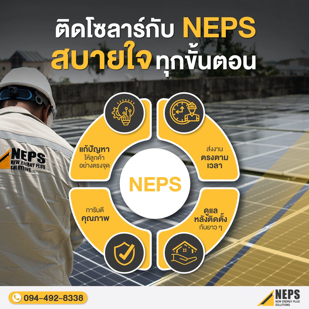 เลือกติดตั้งโซลาร์เซลล์
